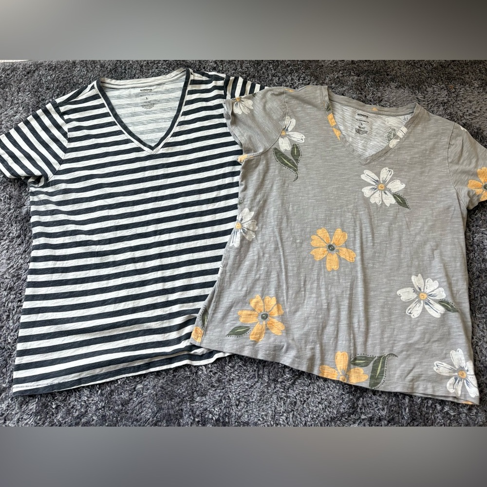 Sonoma Bundle Women's Large Short Sleeve Shirts